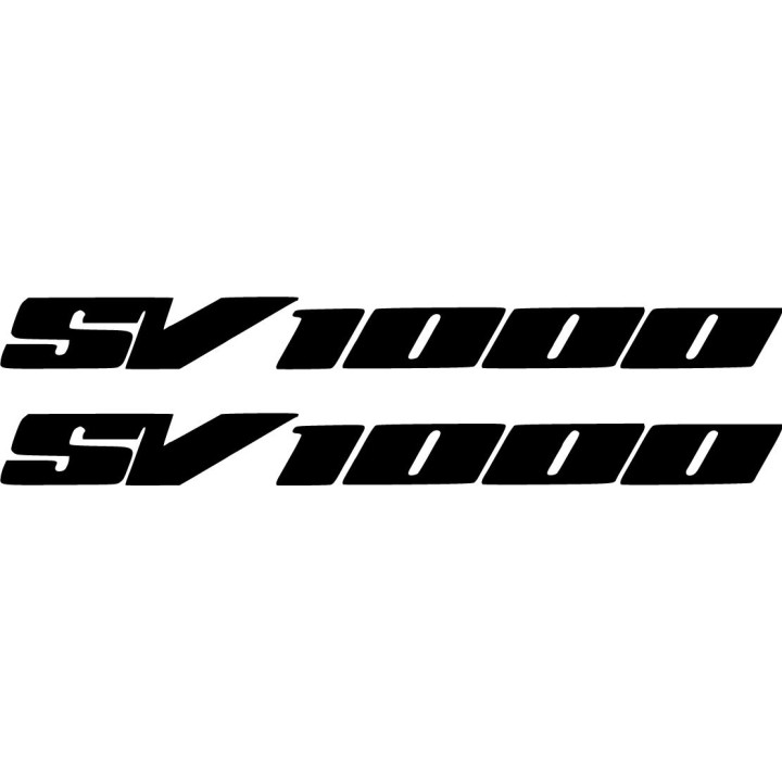Suzuki Sv 1000 Die Cut Style 2 Stickers Decals - DecalsHouse