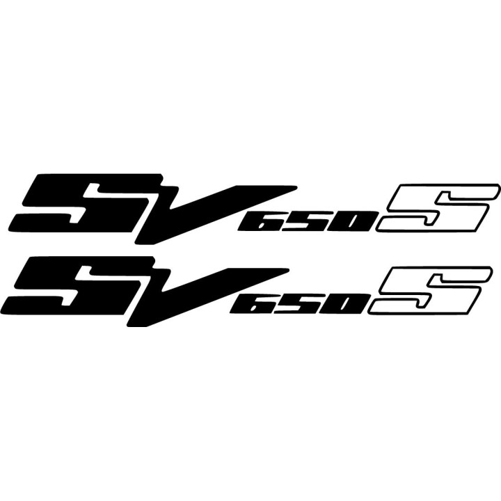 Suzuki SV650S Sportbike Stickers – V-Twin Motorcycle Decals (2-Pack)