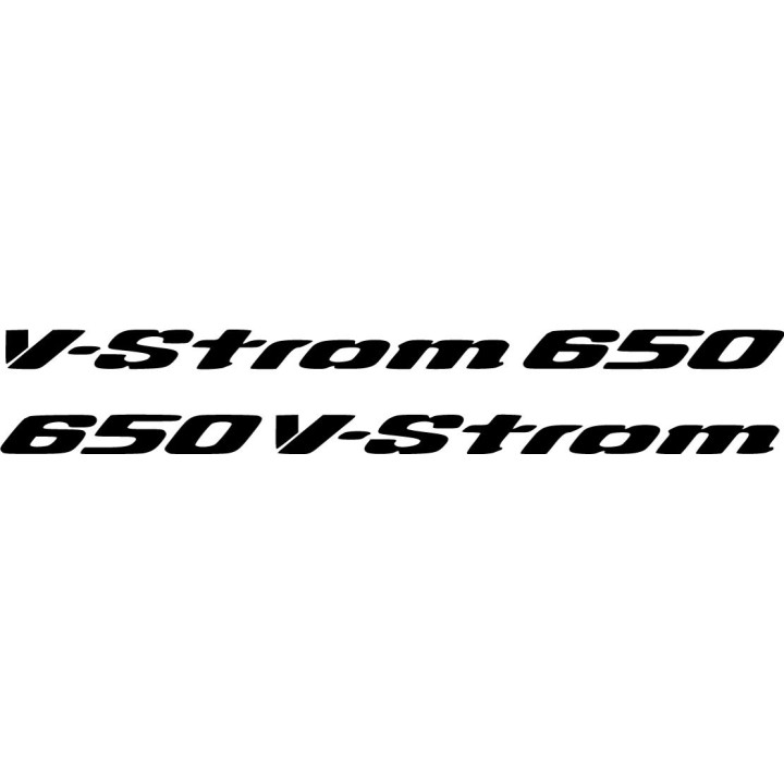 Suzuki V Strom 650 Die Cut Stickers Decals - DecalsHouse
