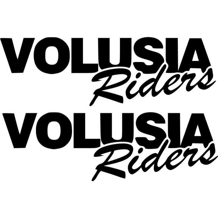Suzuki Volusia Riders Die Cut Stickers Decals - DecalsHouse