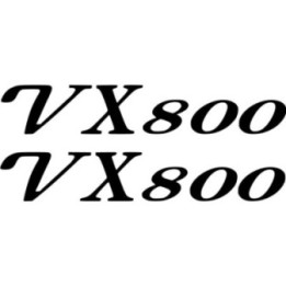 Suzuki Vx 800 Die Cut Stickers Decals - DecalsHouse