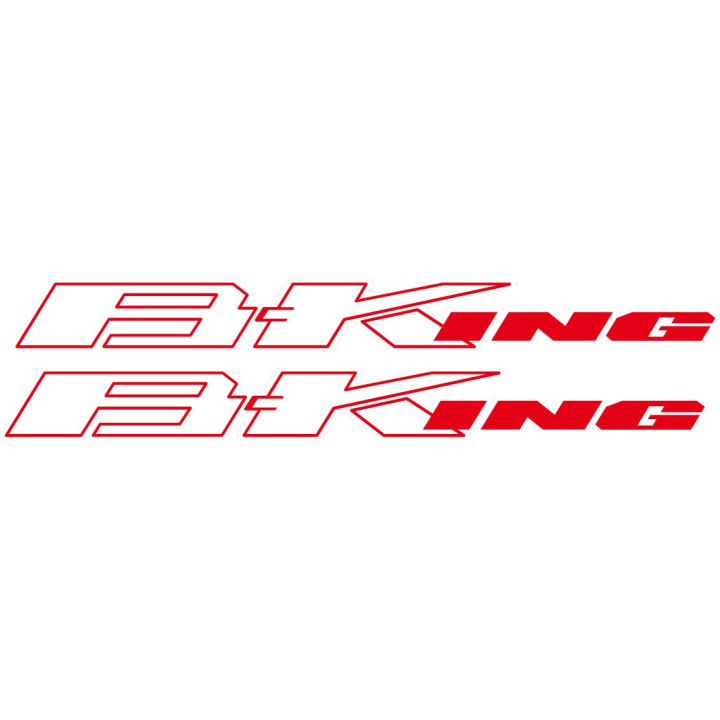 Suzuki B-King Streetfighter Stickers – Naked Motorcycle Decals (2-Pack)