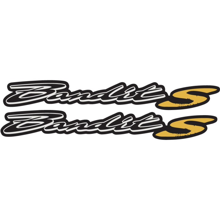 Suzuki Bandit S Naked Bike Stickers – GSF600S GSF1200S Decals (2-Pack)