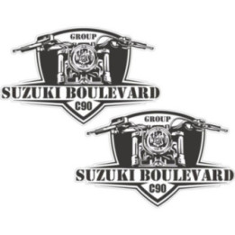 Suzuki Boulevard C90 Stickers Decals - DecalsHouse