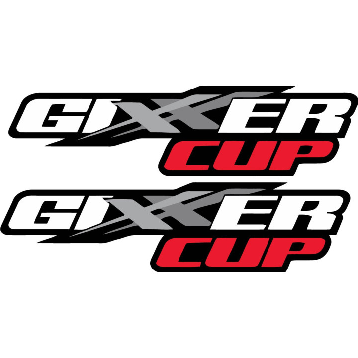 Suzuki Gixxer Cup Stickers Decals - DecalsHouse