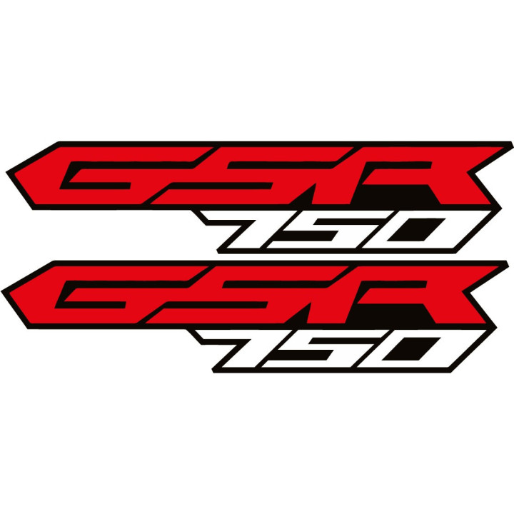 Suzuki Gsr 750 Style 2 Stickers Decals - DecalsHouse