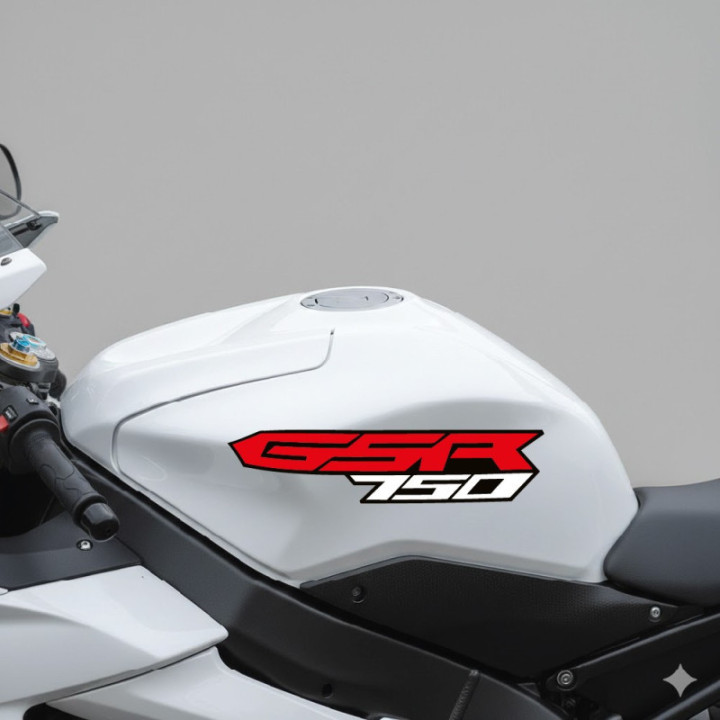 Suzuki Gsr 750 Style 2 Stickers Decals - DecalsHouse
