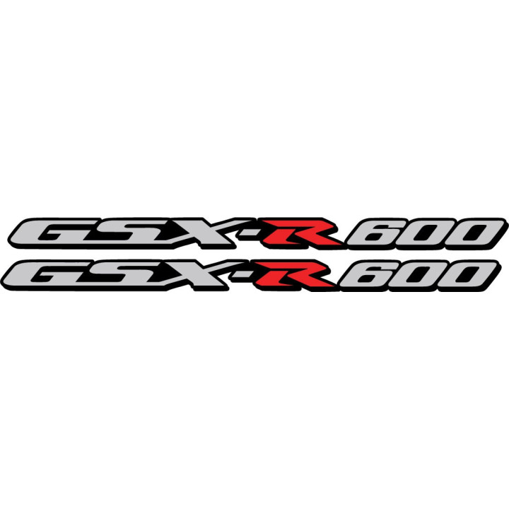 Suzuki Gsx R 600 Style 2 Stickers Decals - DecalsHouse