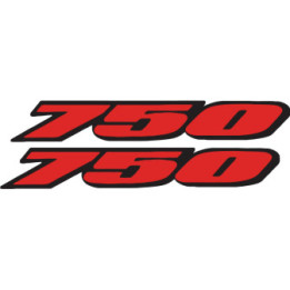Suzuki Gsx R 750 Numbers Stickers Decals - DecalsHouse