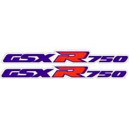 Suzuki Gsx R 750 Style 3 Stickers Decals - DecalsHouse