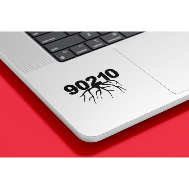 Buy 90210 Zip Code Roots Sticker Online