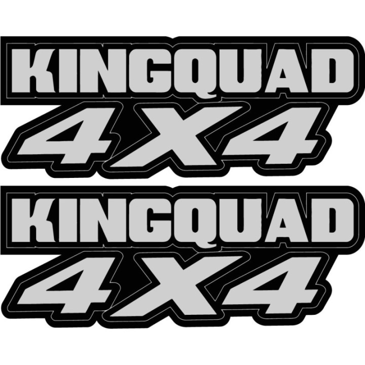 Suzuki KingQuad Stickers – ATV Decals (2-Pack)