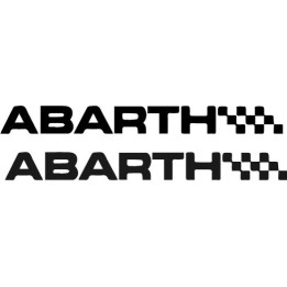 Buy Abarth 1 Decal Sticker Online