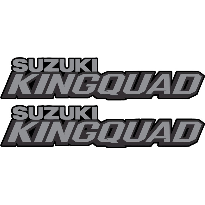 Suzuki KingQuad Stickers – LT-A400 LT-A750 ATV Decals (2-Pack) [61 chars]