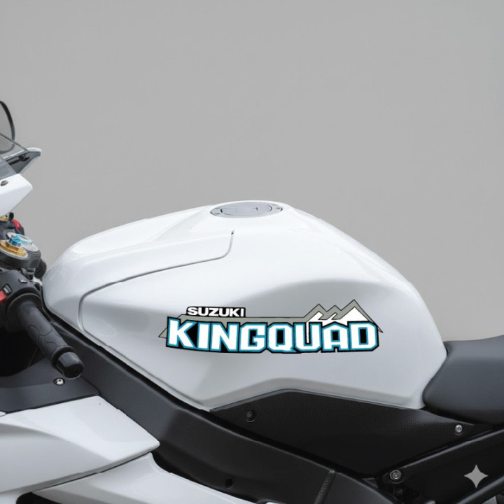 Suzuki KingQuad ATV Stickers – LT-A 400 500 750 Decals (2-Pack)