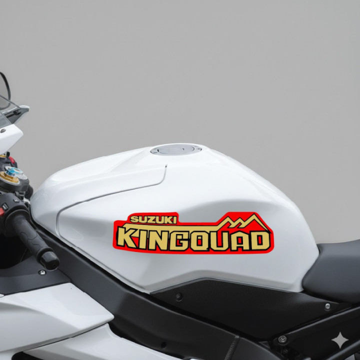 Suzuki Kingquad Style 5 Stickers Decals - DecalsHouse