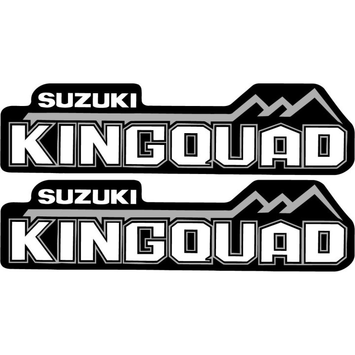 Suzuki Kingquad Style 6 Stickers Decals - DecalsHouse