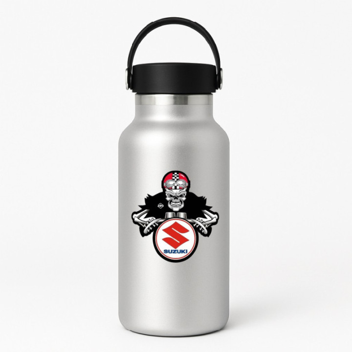Suzuki Logo Biker Stickers Decals - DecalsHouse
