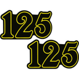 Suzuki RV125 Van Van Stickers – Classic Trail Bodywork Decals (2-Pack)