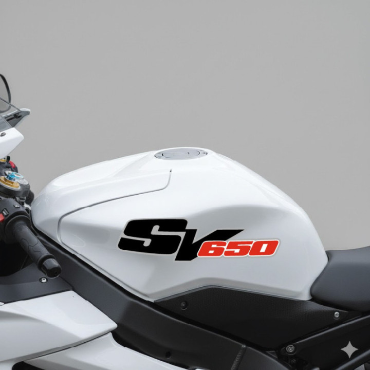 Suzuki Sv 650 Style 2 Stickers Decals - DecalsHouse