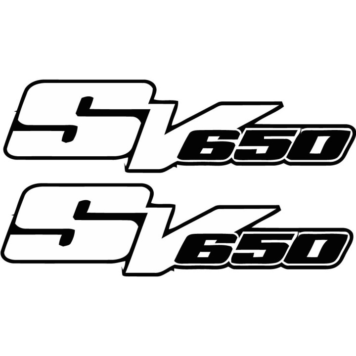 Suzuki Sv 650 Style 3 Stickers Decals - DecalsHouse