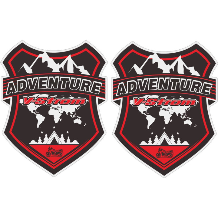 Suzuki V Strom Adventure Style 4 Stickers Decals - DecalsHouse