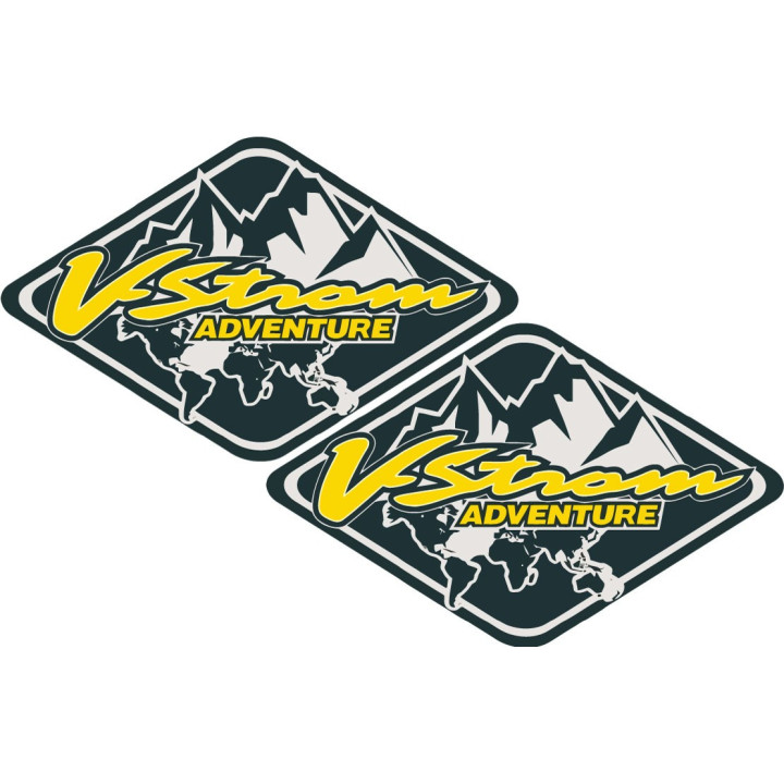 Suzuki V Strom Adventure Style 7 Stickers Decals - DecalsHouse