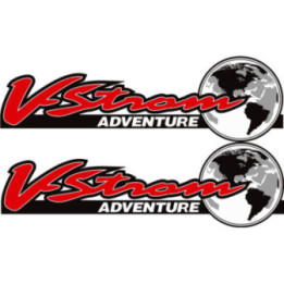Suzuki V-Strom Stickers – Style 12 DL650 DL1050 Adventure Decals (2-Pack)