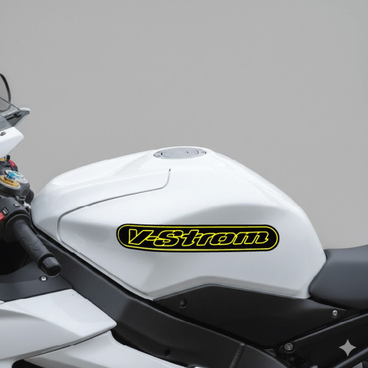 Suzuki V Strom Style 2 Stickers Decals - DecalsHouse