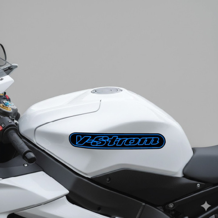 Suzuki V Strom Style 4 Stickers Decals - DecalsHouse