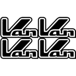 Suzuki VanVan Stickers – RV125 RV200 Retro Trail Decals (2-Pack)
