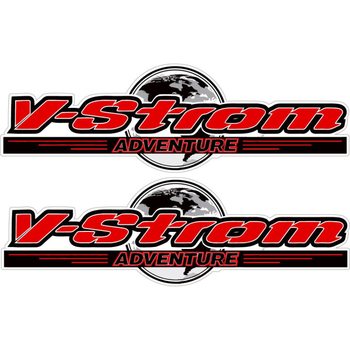 Suzuki Vstrom Adventure Style 3 Stickers Decals - DecalsHouse