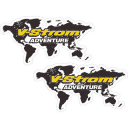 Suzuki Vstrom Adventure Style 5 Stickers Decals - DecalsHouse