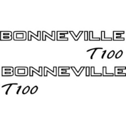 Triumph Bonneville Stickers – Classic Café Racer Motorcycle Decals (2-Pack)