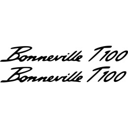 Triumph Bonneville T100 Stickers – Café Racer Motorcycle Decals (2-Pack)
