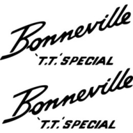 Triumph Bonneville TT Special Stickers – Café Racer Decals (2-Pack) | DecalsHouse