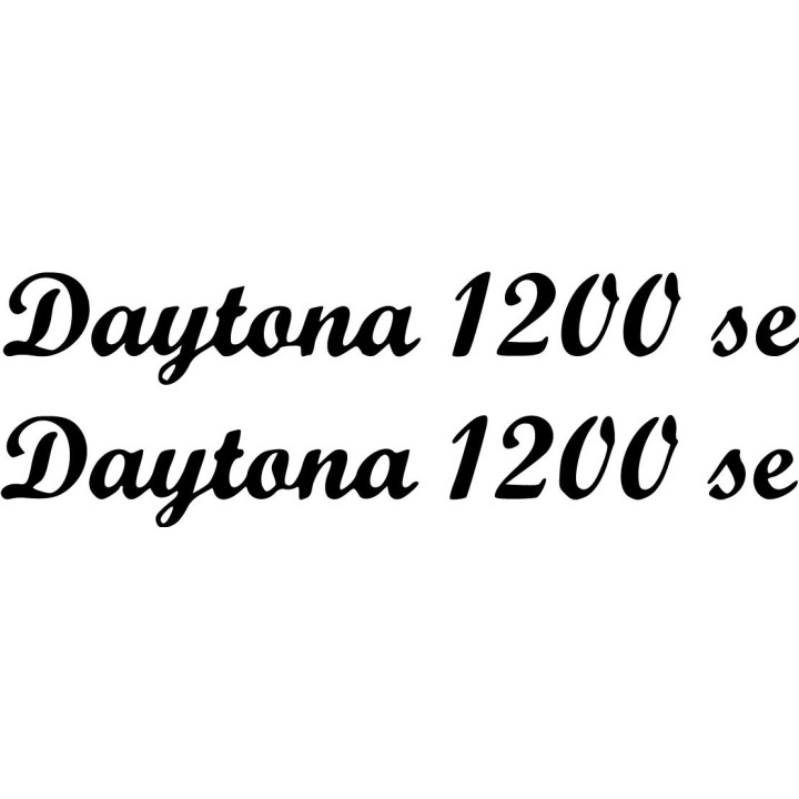 Triumph Daytona 1200 Se Die Cut Stickers Decals - DecalsHouse