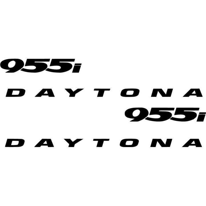 Triumph Daytona 955i Stickers – Supersport Motorcycle Decals (2-Pack)