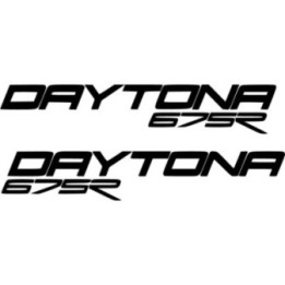 Triumph Daytona Stickers – 675 675R 955i Supersport Decals (2-Pack)