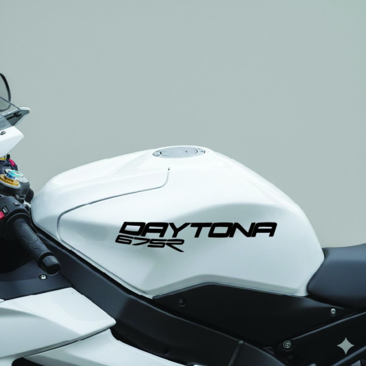 Triumph Daytona Stickers – 675 675R 955i Supersport Decals (2-Pack)