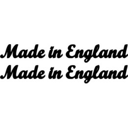 Triumph Made in England Stickers – Bonneville Thruxton Tiger Decals (2-Pack)