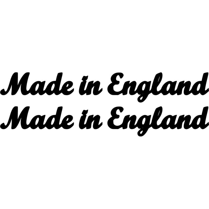 Triumph Made in England Stickers – Bonneville Thruxton Tiger Decals (2-Pack)