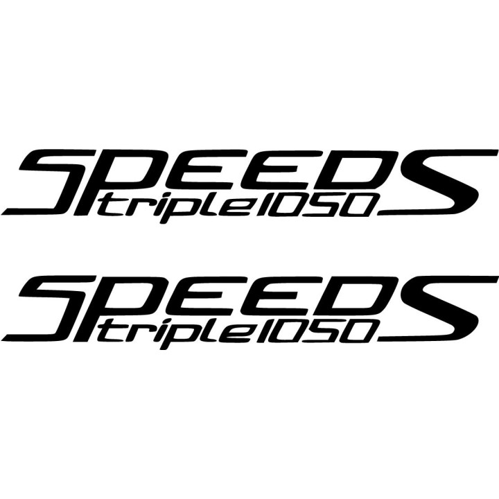Triumph Speed Triple 1050 Die Cut Stickers Decals - DecalsHouse