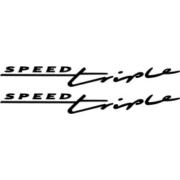 Triumph Speed Triple Naked Bike Stickers – 1050 1200 RS Decals (2-Pack)