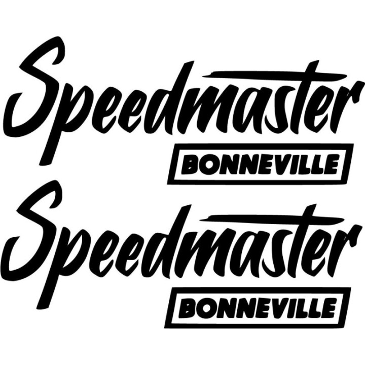 Triumph Speedmaster Cruiser Stickers – Motorcycle Decals (2-Pack)