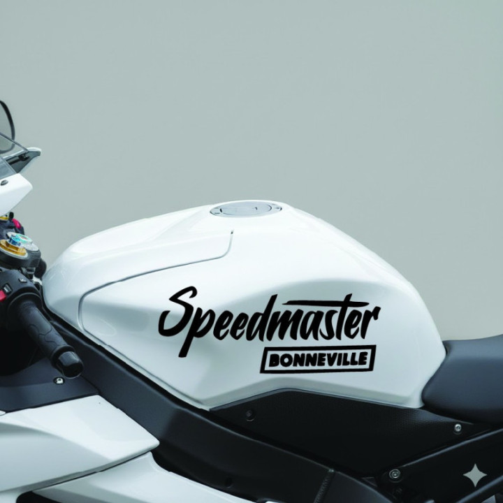 Triumph Speedmaster Cruiser Stickers – Motorcycle Decals (2-Pack)