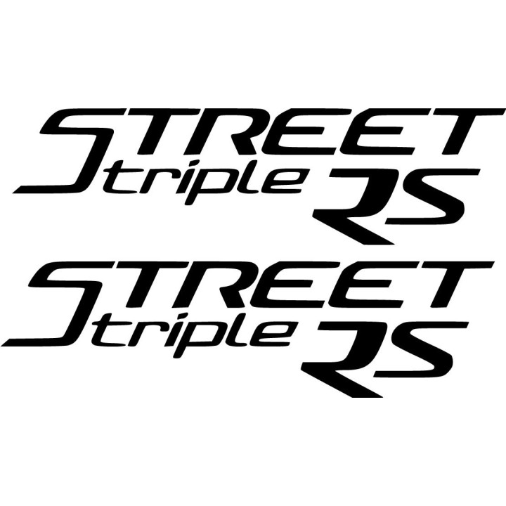 Triumph Street Triple Rs Die Cut Stickers Decals - DecalsHouse