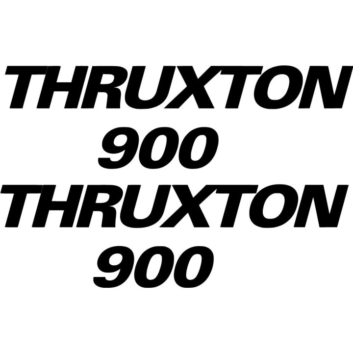 Triumph Thruxton 900 Café Racer Stickers – Decals (2-Pack)