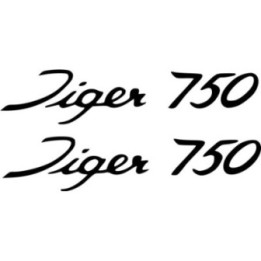 Triumph Tiger 750 Stickers – Classic Dual Sport Decals (2-Pack)
