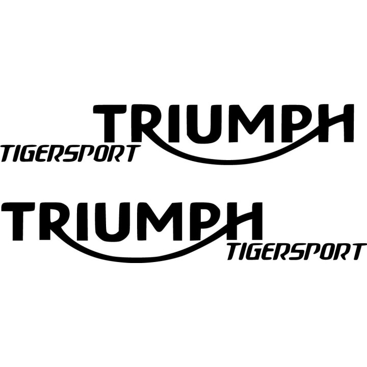 Triumph Tiger Sport Stickers – Sport Tourer Motorcycle Decals (2-Pack)